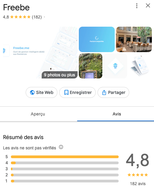Freebe avis clients